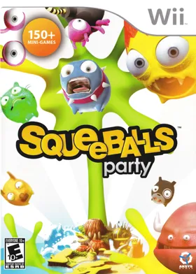 Squeeballs Party box cover front